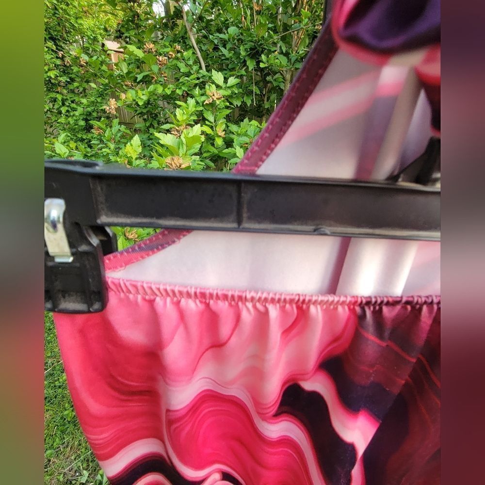 Tie Dye Swirl Halter Dress - Picture 8 of 13